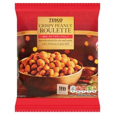 Tesco Bbq And Chilli Roulette Coated Peanuts 200G