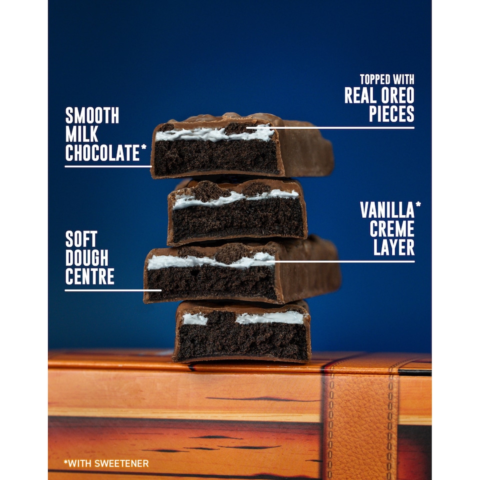 image 1 of Grenade Oreo Protein Bar - Cocoa, Vanilla 4 x 60g