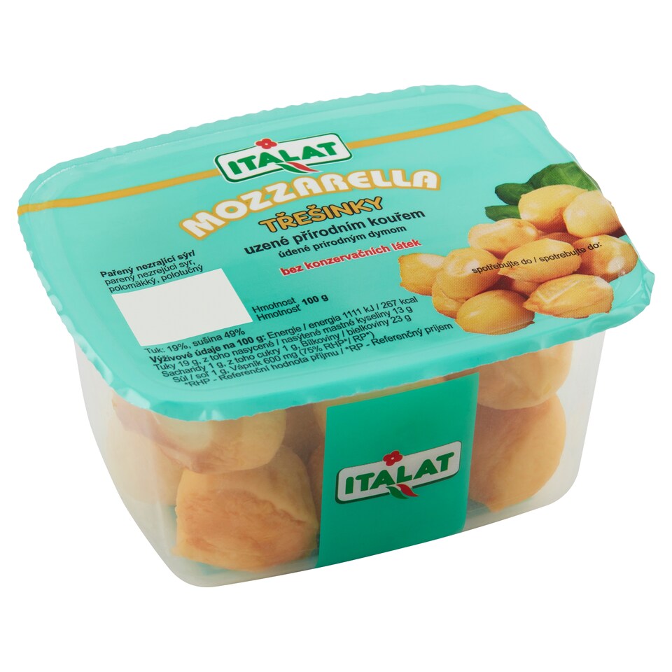 Italat Mozzarella Cherries Naturally Smoked 100g