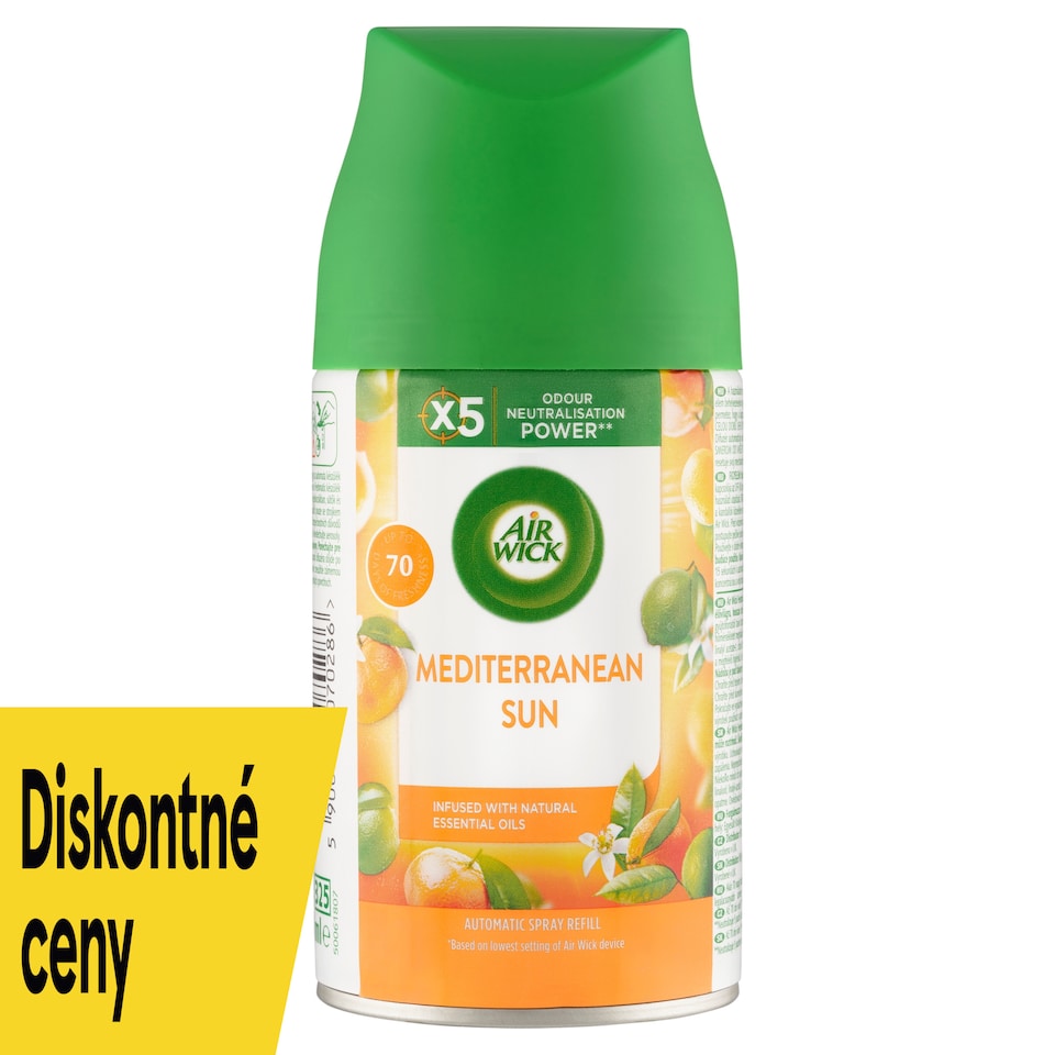 image 1 of Air Wick Freshmatic Automatic Spray Refill Mediterranean Sun 250 ml