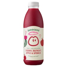 innocent Beetroot, Apples, Cherries and Spinach Smoothie 750ml 
