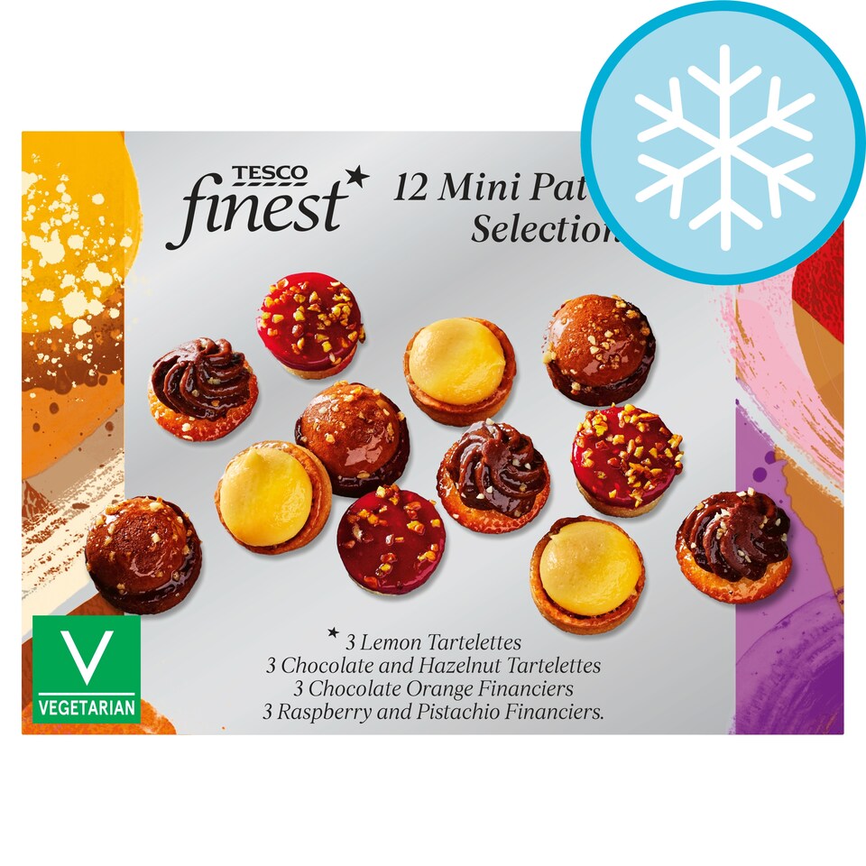 Tesco Finest 12 Mini Patisserie Selection 174g