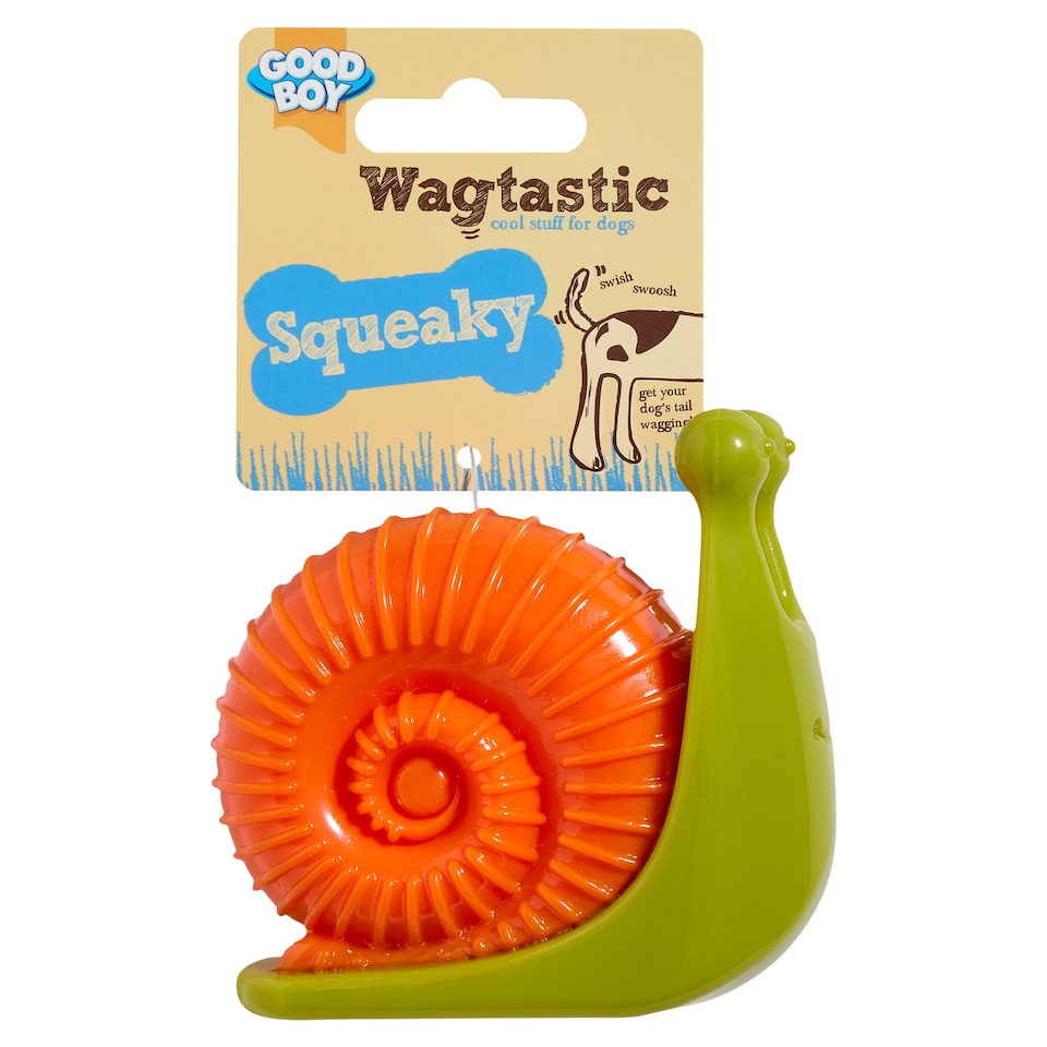 Good Boy Wagtastic Squeakster Dog Toy
