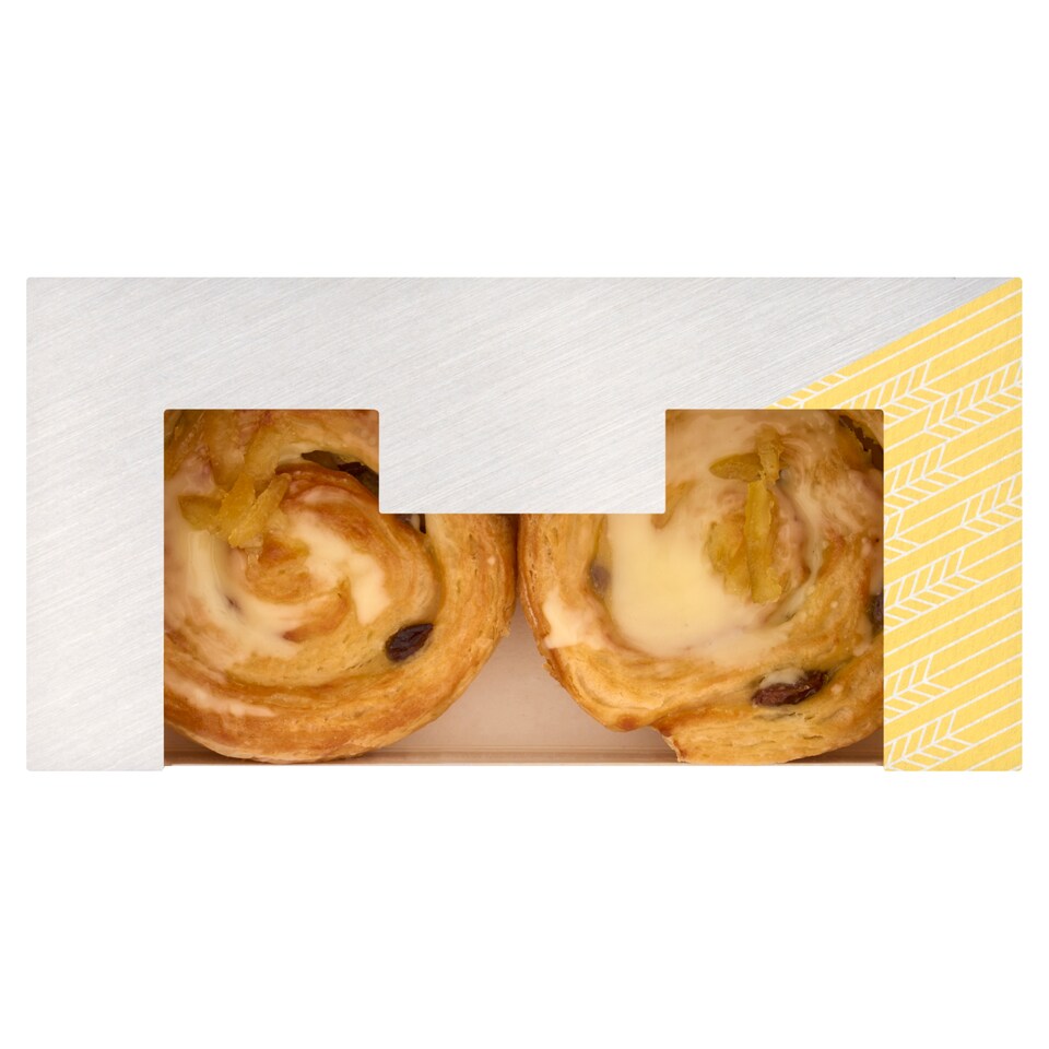 Tesco Finest Lemon & Sultana Danish Bun 2 Pack