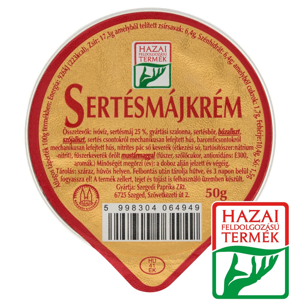 Sertésmájkrém 50 g