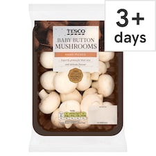 Tesco Baby Button Mushrooms 200G