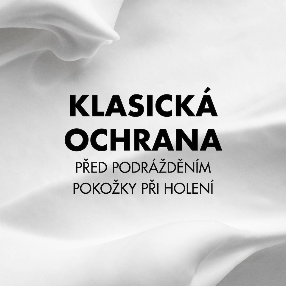 Obrázek 1 pro produkt Gillette Classic Pěna Na Holení Sensitive Pro Citlivou Pokožku, 200ml