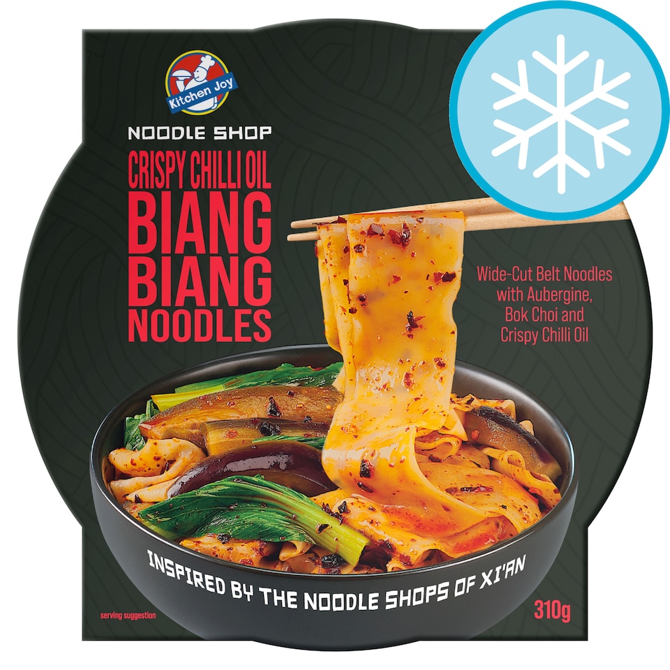 Kitchen Joy Crispy Chilli Oil Biang Biang Noodles 310g