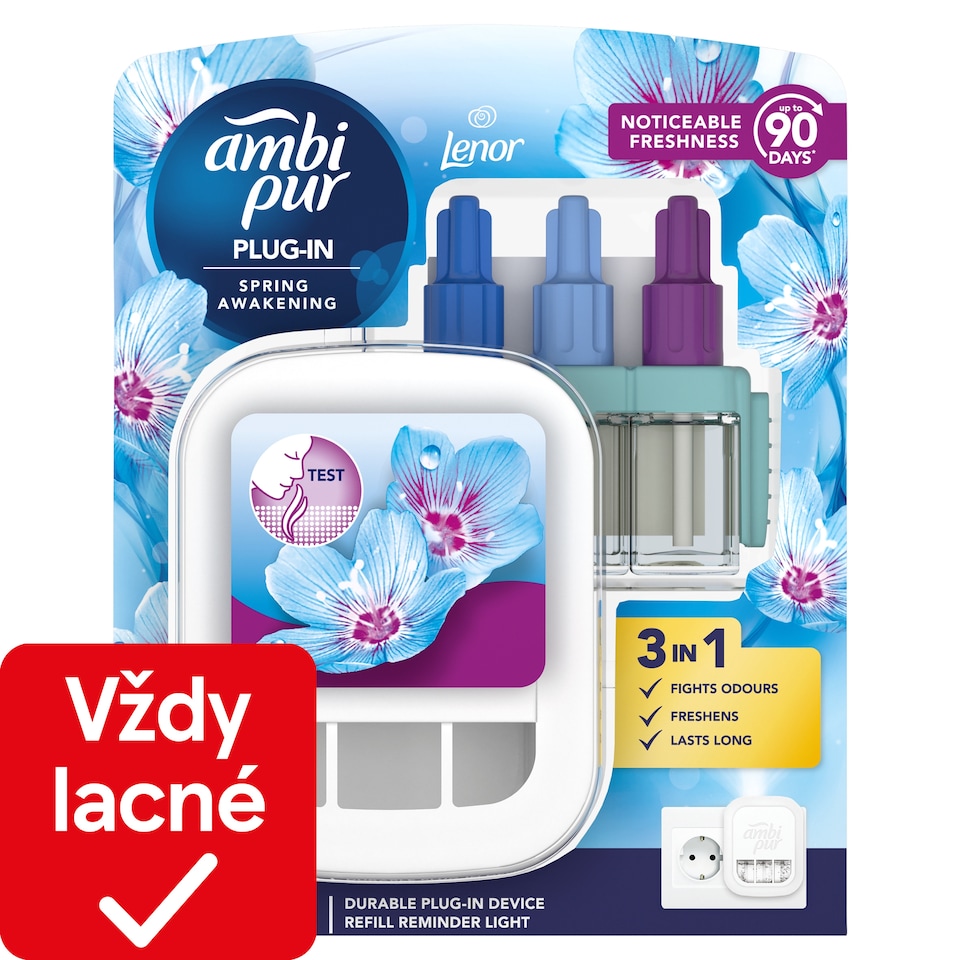 obrázok 1 z Ambi Pur 3Volution Štartovacia Súprava Elektrického Osviežovača Vzduchu Spring Awakening 20ml