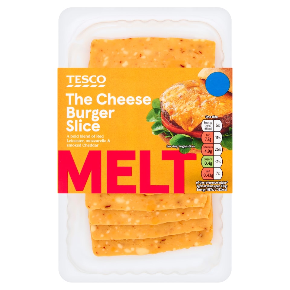 Tesco The Cheese Burger Slice 150g