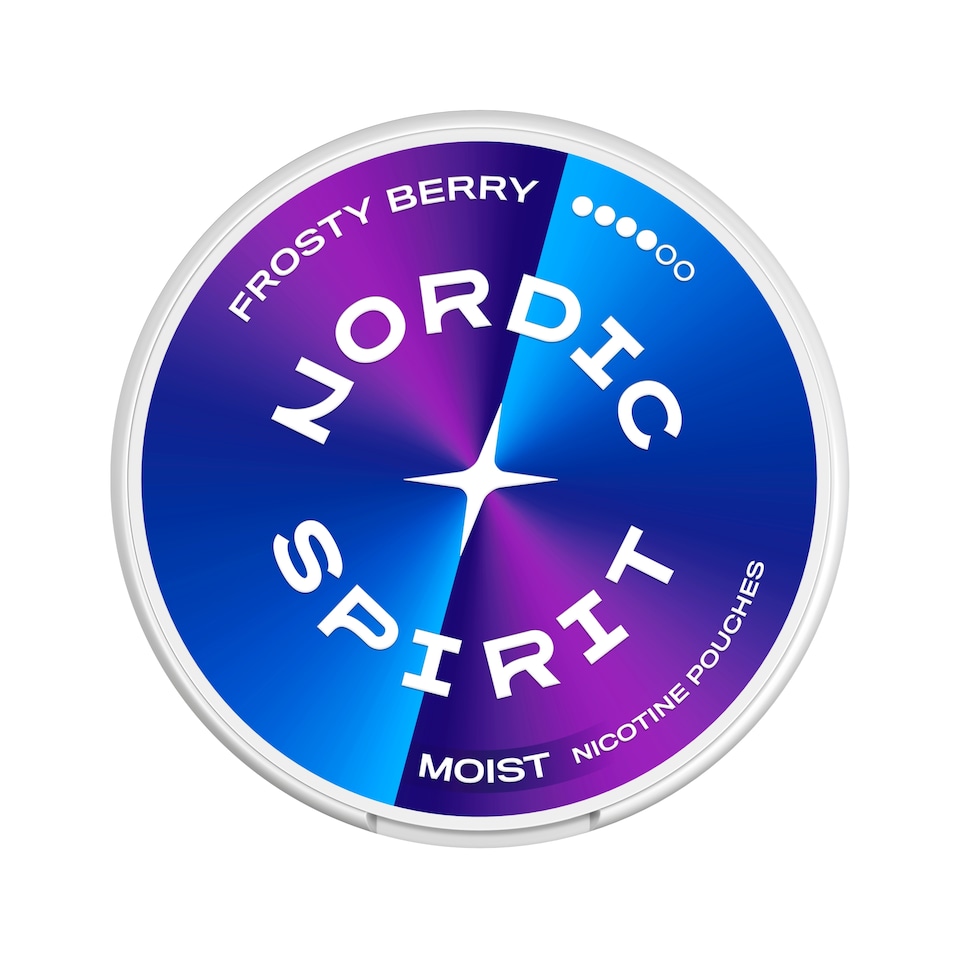 image 1 of Nordic Spirit Frosty Berry Extra Strong - Tobacco Free Nicotine Pouches 20 Pack 11mg 14g