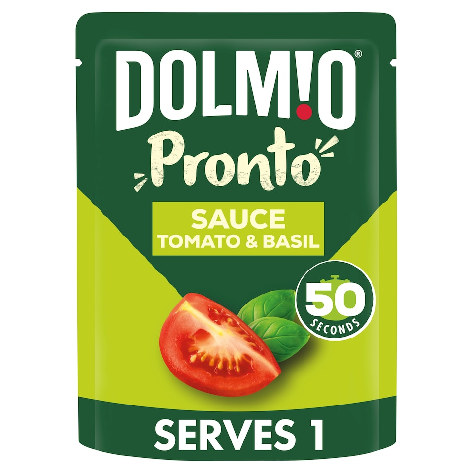 image 1 of Dolmio Tomato And Basil Pouch Pasta Sauce 170G
