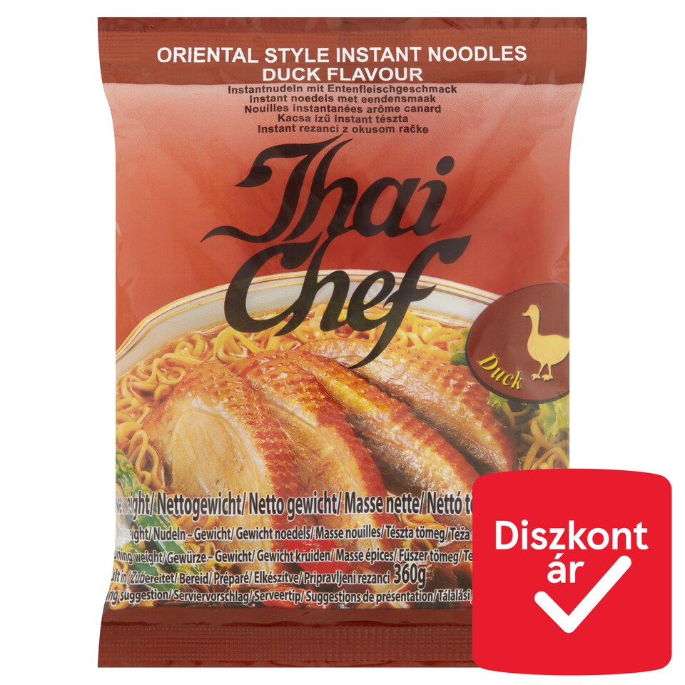 Thai Chef kacsa ízű instant tészta 60 g  1. kép