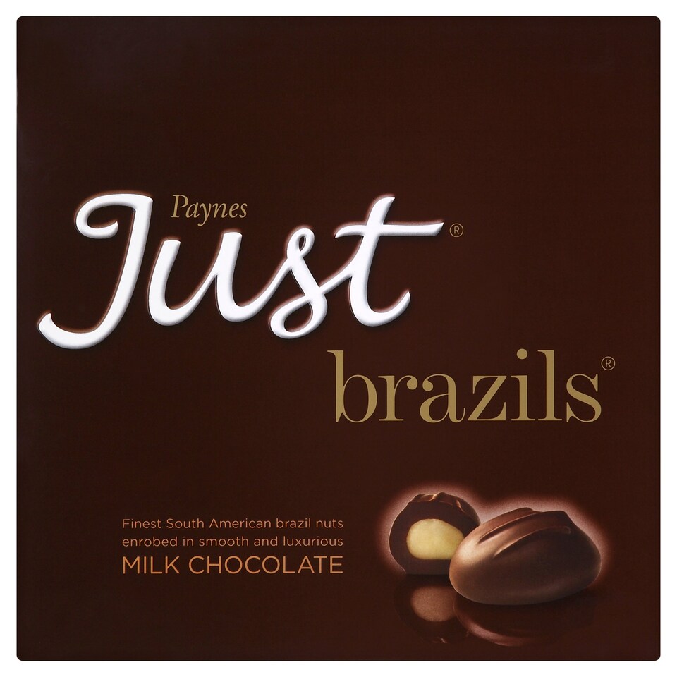Paynes Just Brazils Boxed Chocolates 180G