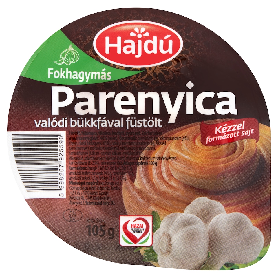 Hajdú fokhagymás parenyica 105 g 1. kép