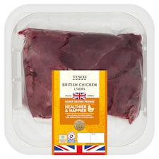 Tesco Fresh Chicken Livers 380G
