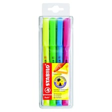 Stabilo Flash Highlighter 4 pcs