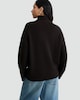 image 3 of F&F Premium Ribbed High Neck Jumper With Cashmere in Brown