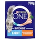 image 1 of Purina One Light Dry Cat Food Chicken 750G