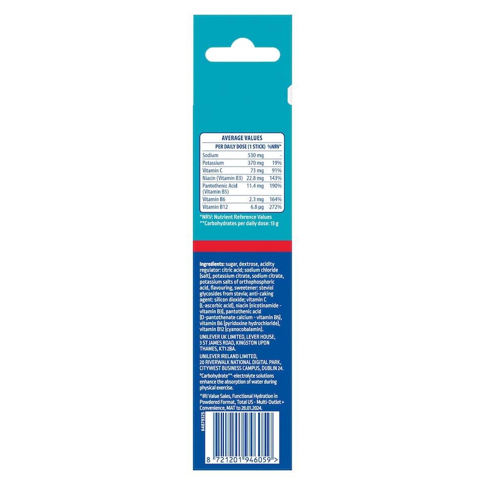 image 1 of Liquid I.V. Hydration Multiplier Electrolyte Powder Mix Strawberry 3x16g