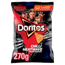 Doritos Chilli Heatwave Flavour Corn Chips 270g