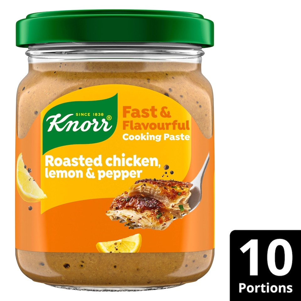 image 1 of Knorr Roasted Chicken, Lemon & Pepper Cooking Paste 165g