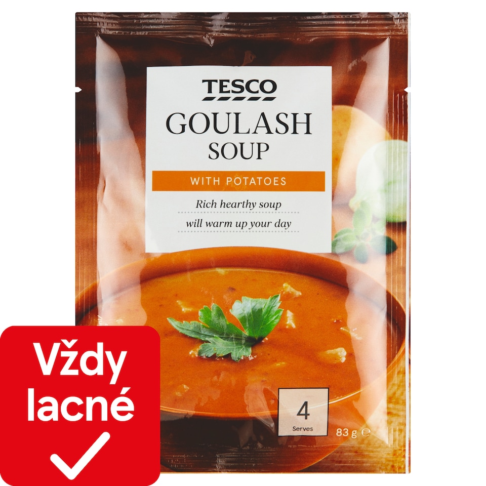 Tesco Gulášová polievka 83 g
