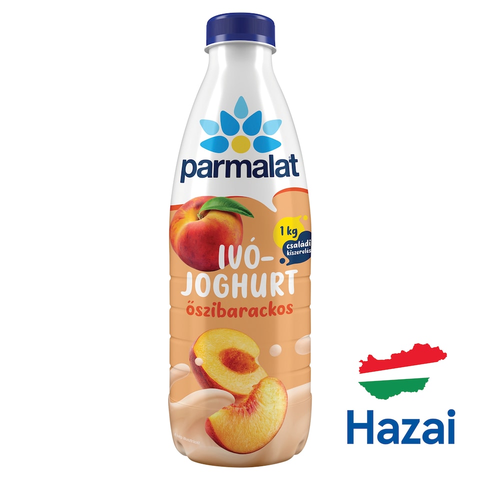 Parmalat Low-Fat Peach Yoghurt Drink 1 kg