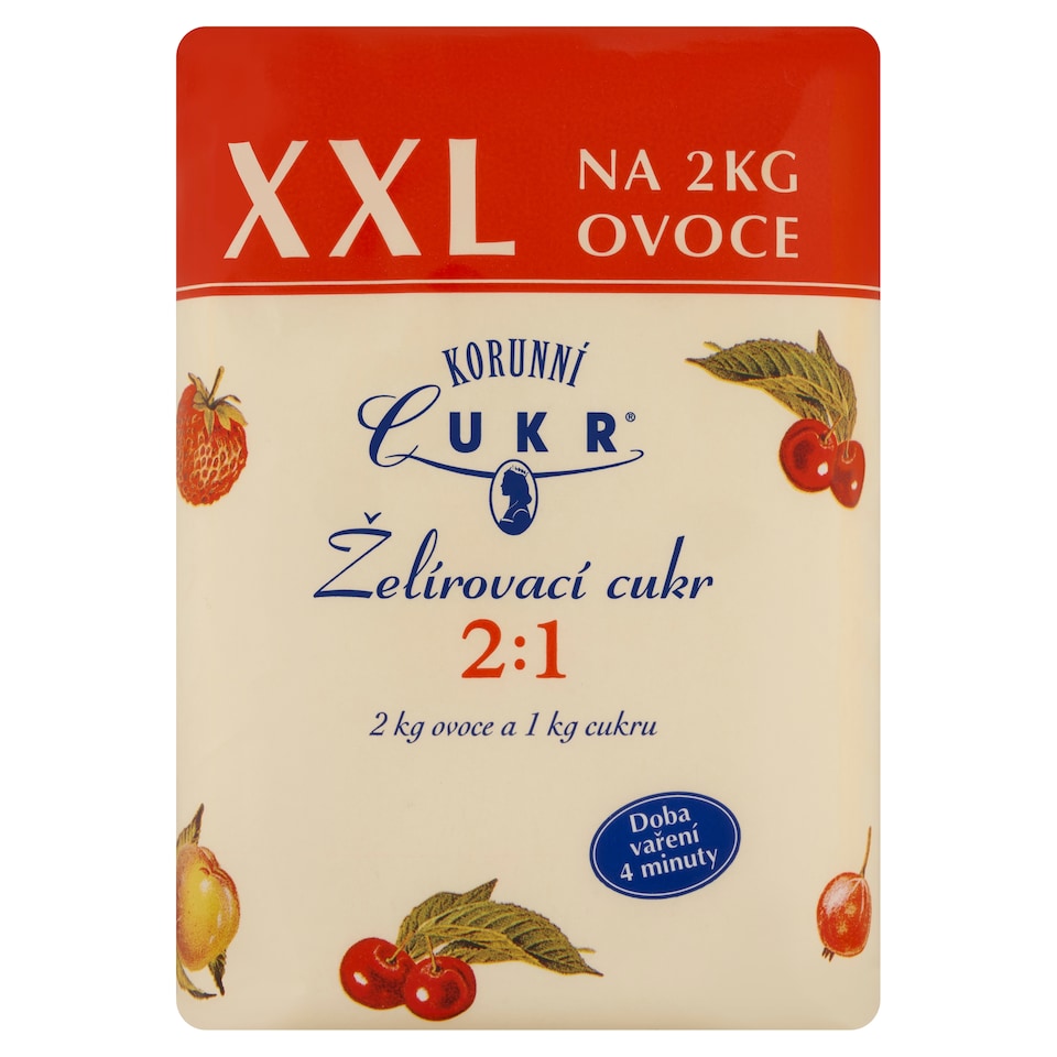 Korunní Cukr 2:1 želírovací cukr 1000g