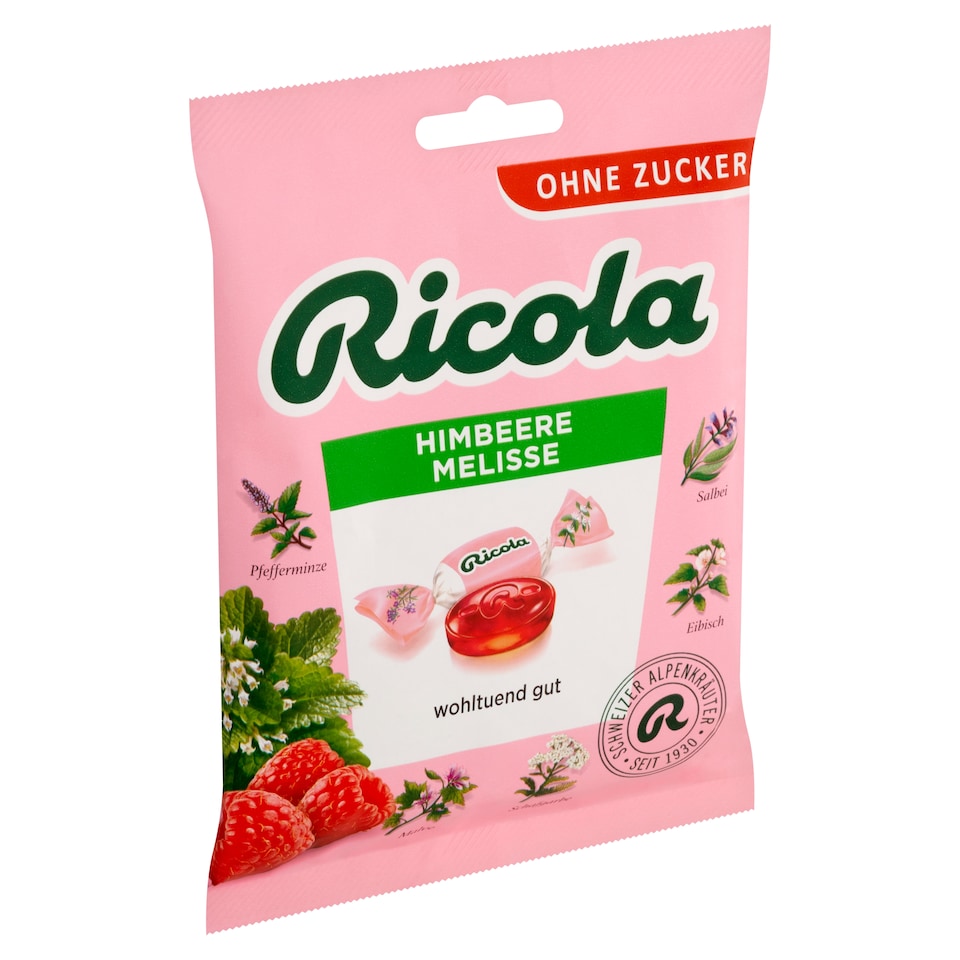 Ricola Malina meduňka 75g