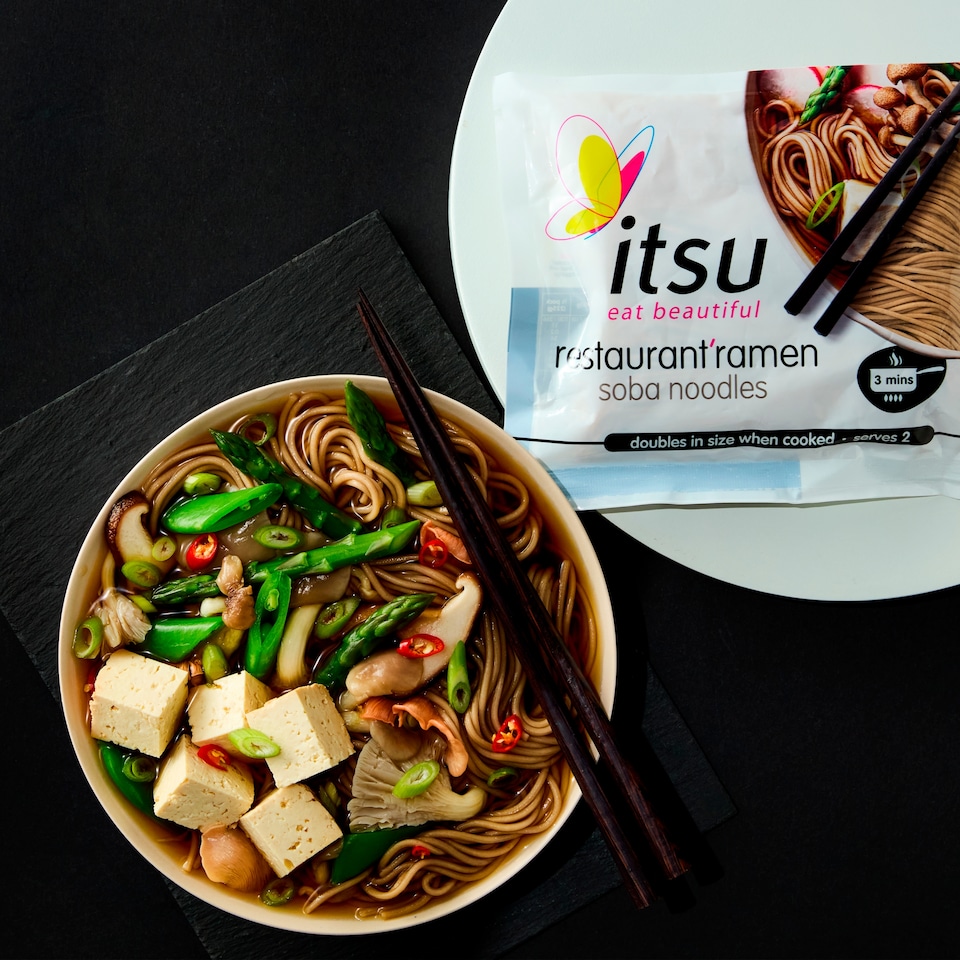 image 1 of itsu restaurant ramen soba noodles 200g