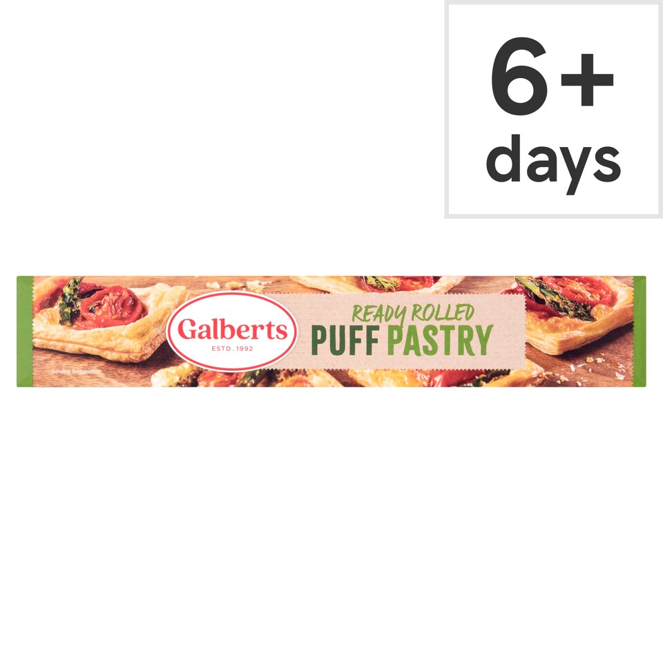 Galberts Ready Rolled Puff Pastry 320G