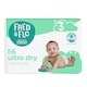 image 1 of Fred & Flo 56 Ultra Dry Nappies Size 3