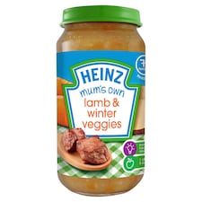 Heinz Mum's Own Lamb & Winter Veggies Baby Food Jar 200g
