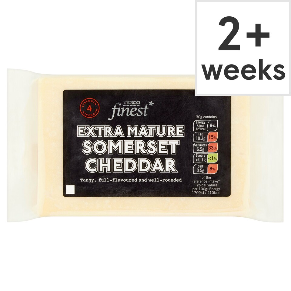 Tesco Finest Extra Mature Cheddar 350g