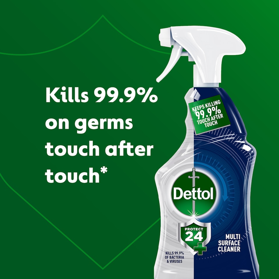 image 1 of Dettol Protect 24 Hour Antibacterial Cleaner Ocean Fresh 460Ml