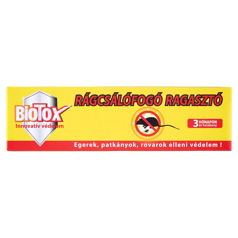 BioTox rágcsálófogó ragasztó 135 g