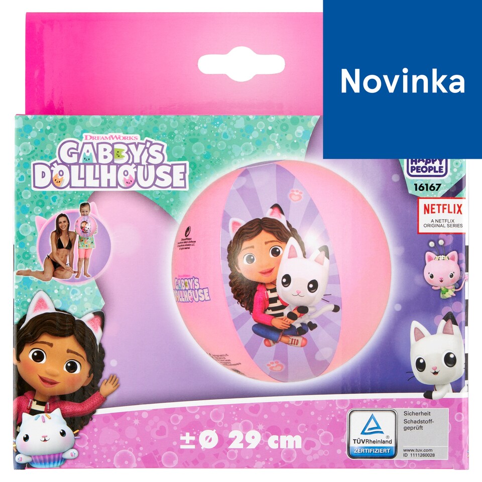 Dreamworks Gabby's Dollhouse Beach Ball 29 cm