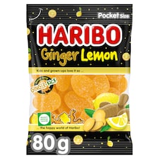 Haribo Želé s príchuťou citróna a zázvoru 80 g