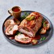 image 1 of 36. Tesco Finest Slow Cooked Two Bird Roast with a Pork, Duck & Plum Stuffing 1.1kg (Serves 4)