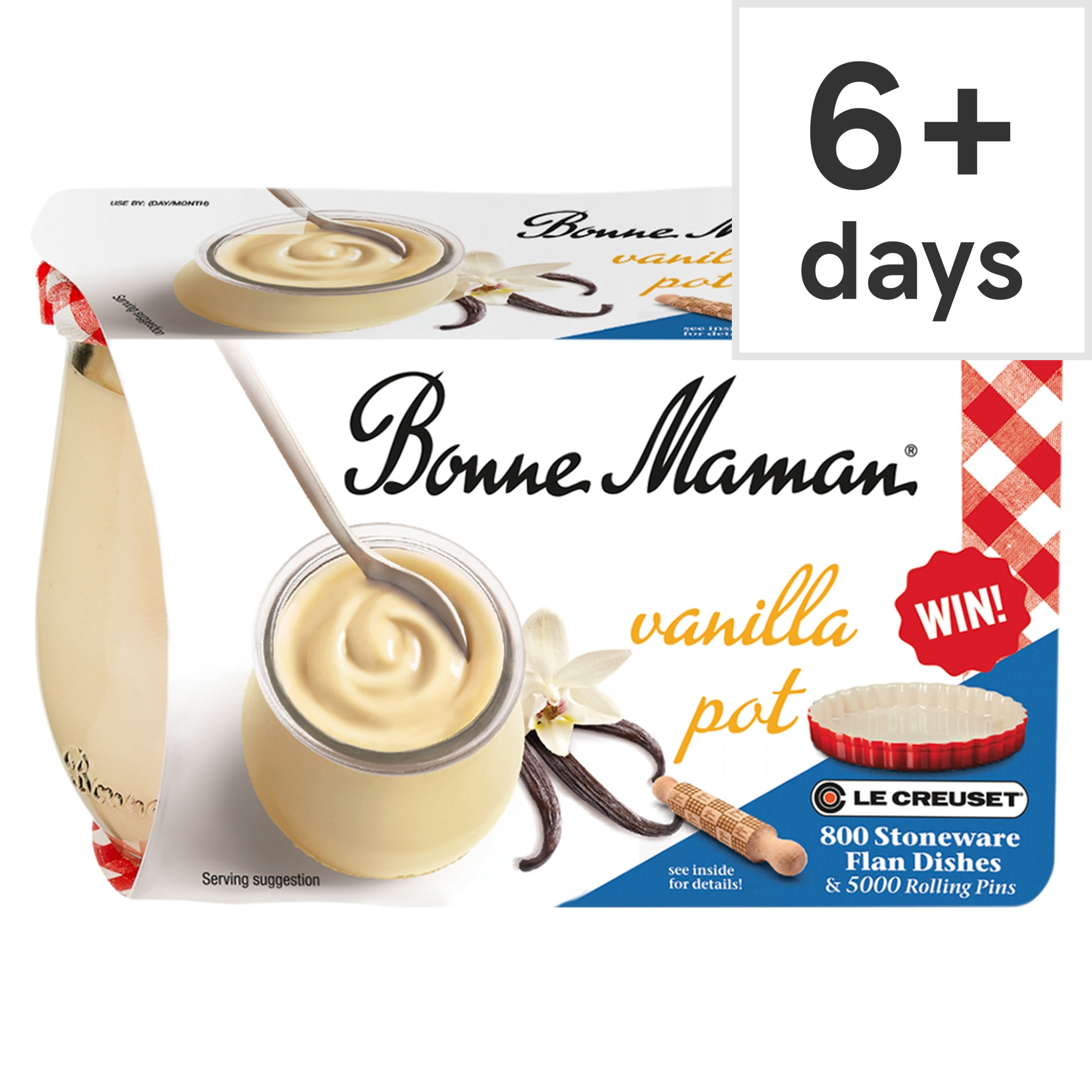 Bonne Maman Vanilla Pot 2x115g