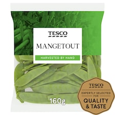 Tesco Mangetout 160G