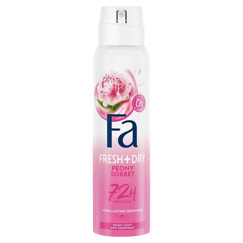 Fa Fresh+Dry Peony Sorbet Antiperspirant 150ml