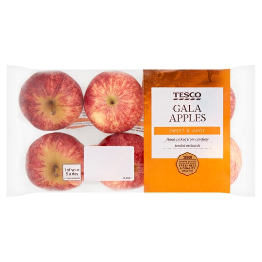 Tesco Gala Apple Minimum 5 Pack Tesco Groceries