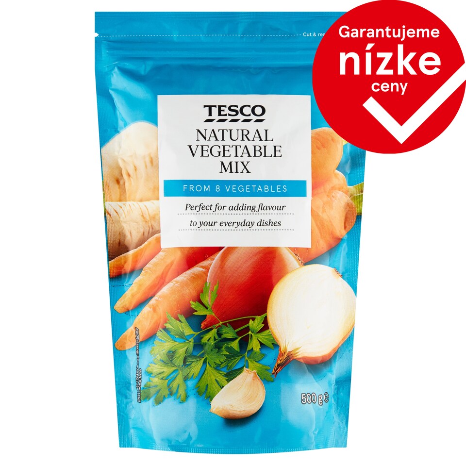 Tesco Natural Vegetable Mix 500 g