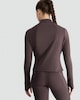 image 3 of F&F Active Zip Through Quick Dry Jacket in Brown