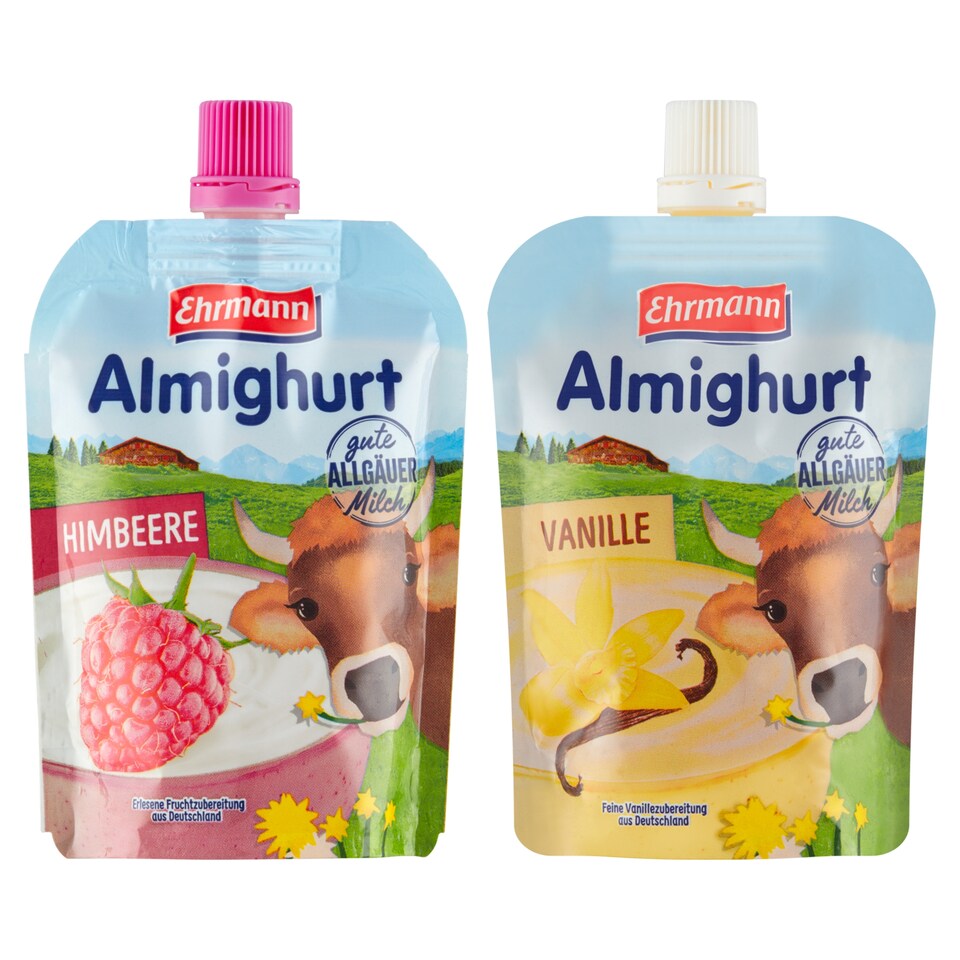 Obrázek 1 pro produkt Ehrmann Almighurt Do ruky malina 100g