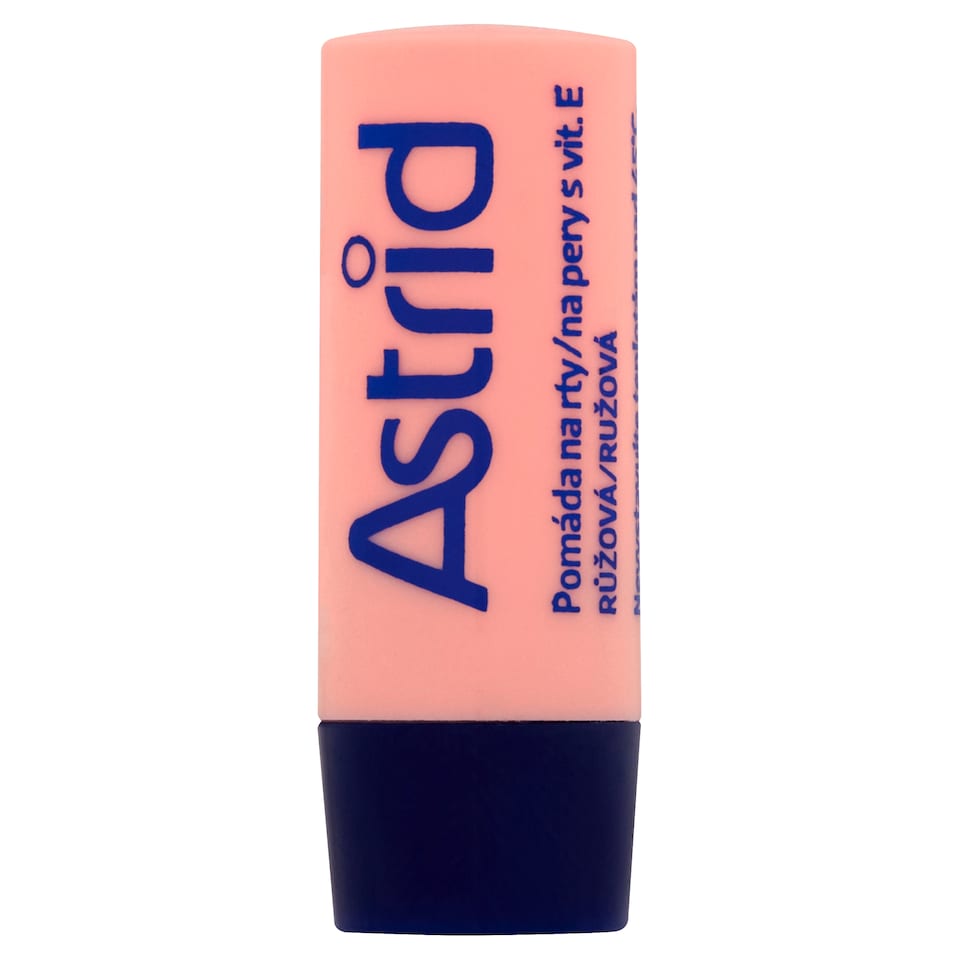 Obrázek 1 pro produkt Astrid Pomáda na rty s vitamínem E růžová 3g