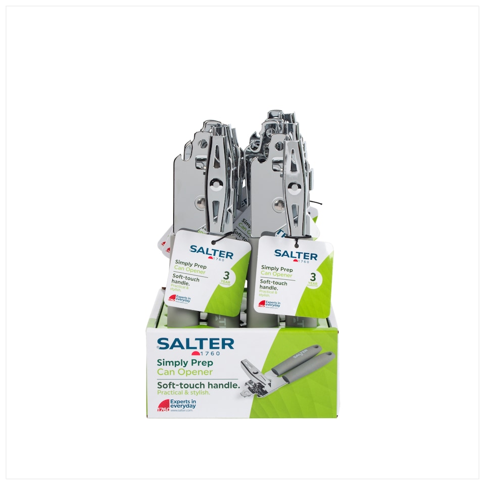 Salter Simply Prep Grey Garlic Press