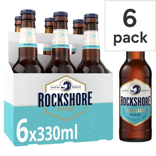 Rockshore Lager 6 Pack 330Ml Bottle